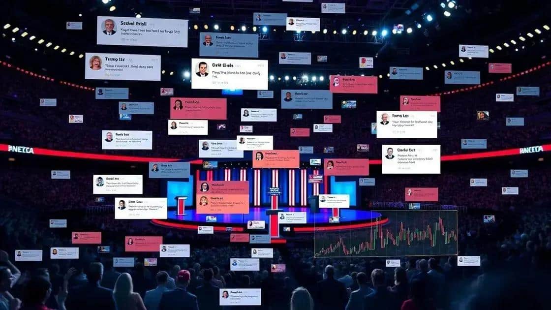 Analyzing public response to debate coverage