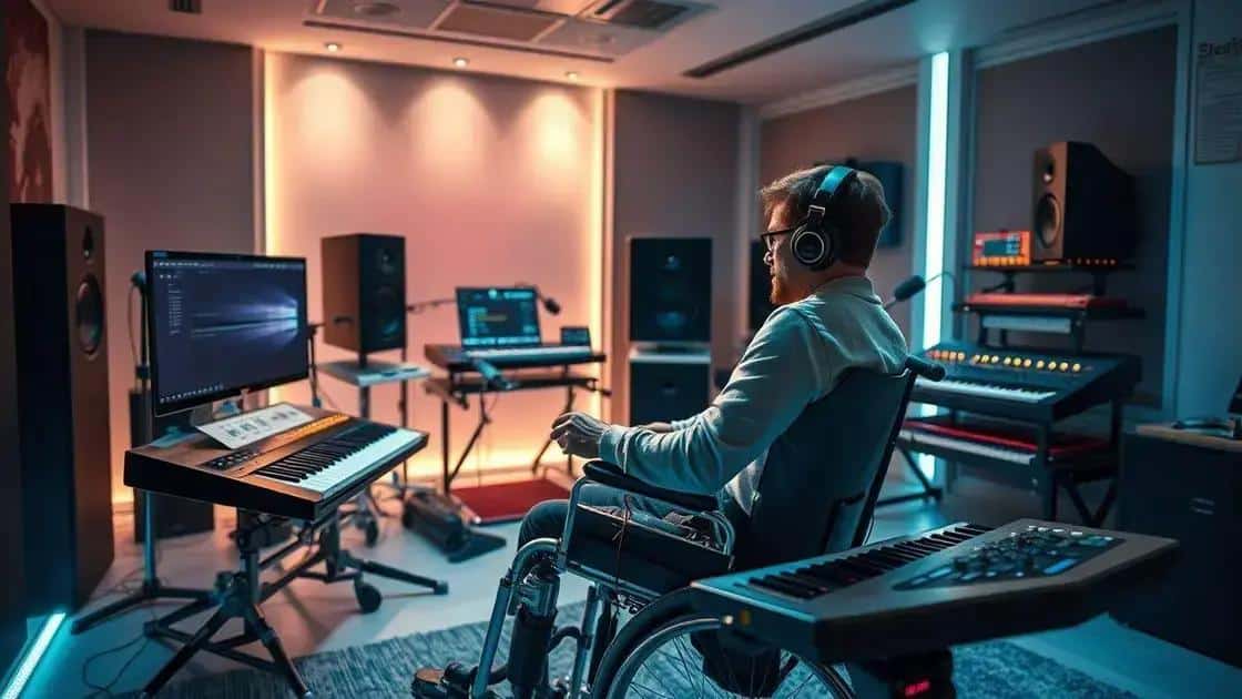 The role of technology in supporting disabled musicians