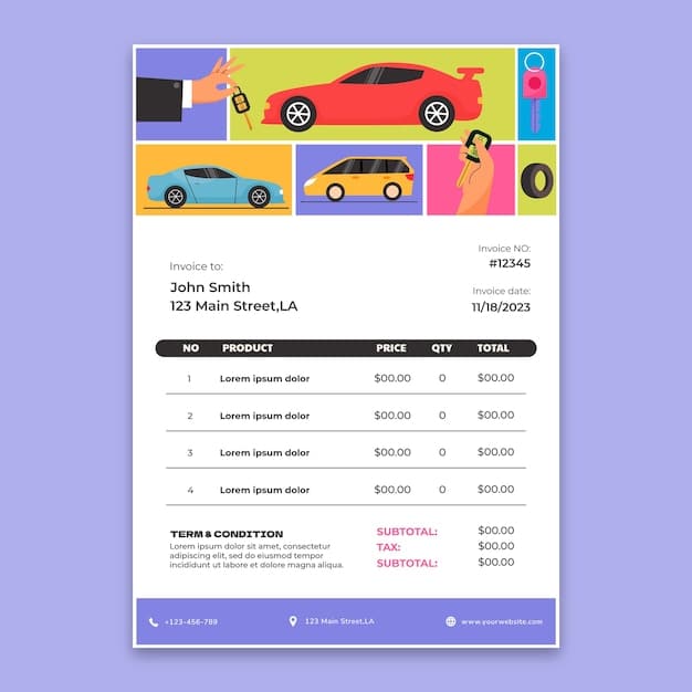 A split-screen image: On one side, a spreadsheet showing invoice prices for various car models. On the other side, a person confidently negotiating with a car salesperson, highlighting the advantage of having invoice price information.