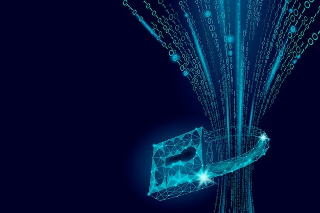 A graphic representation of a secure network connection with a car, showing data flowing safely through an encrypted channel, highlighting the importance of data protection.