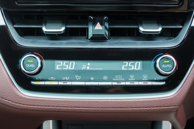 A detailed close-up of the 2025 Honda Civic's dashboard, highlighting the updated infotainment screen, new air vent design, and the quality of the interior materials. The lighting is soft to emphasize the textures and premium feel.