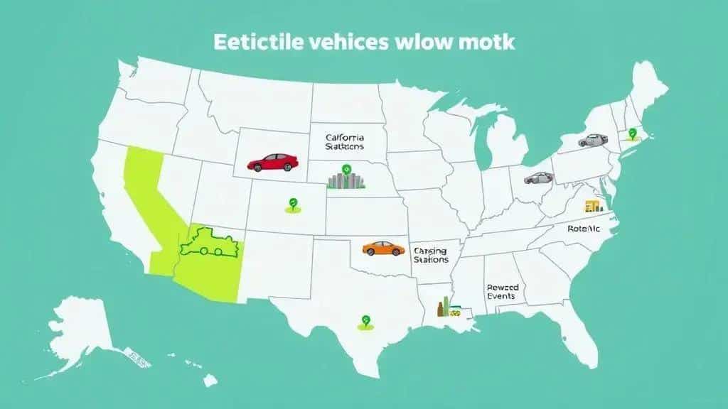 Case studies: States leading in electric vehicle adoption