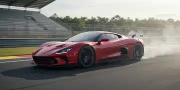 2026 Track Review: 3 Sports Cars Under 4-Second 0-60 MPH in U.S. 2026 sports car accelerating on a race track, showcasing its high performance.