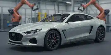 Advanced lightweight composite chassis for future vehicles, emphasizing strength and reduced weight.