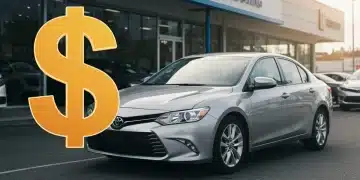 Well-maintained silver sedan at a dealership, symbolizing increased trade-in value and financial gain.