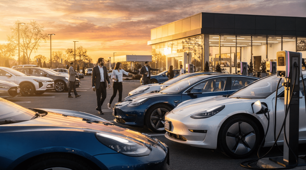 Impact of 18% EV Sales Increase on US Auto Dealerships by 2025