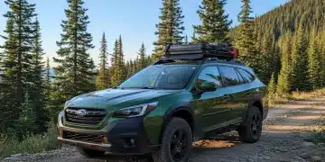 2026 Subaru Outback Wilderness on mountain trail