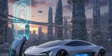 Futuristic electric vehicle charging with solid-state battery technology