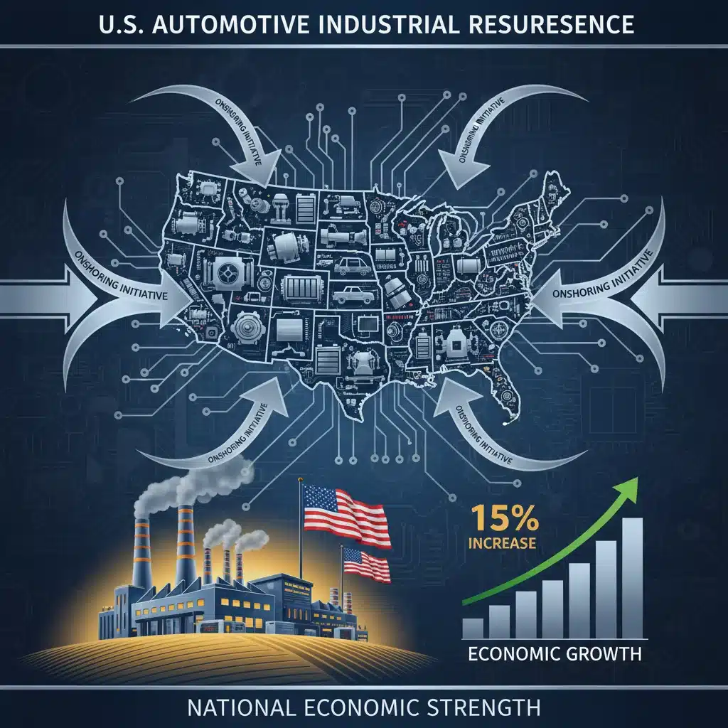 U.S. Automotive Onshoring: A 15% Shift by 2026 and Its Impact