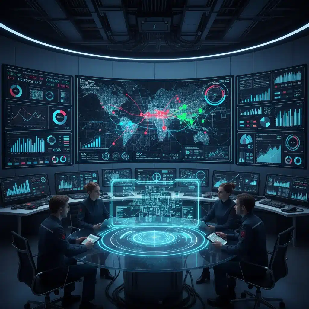 Smart grid control center monitoring EV charging demand