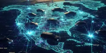 Modern US electrical grid supporting electric vehicle charging infrastructure